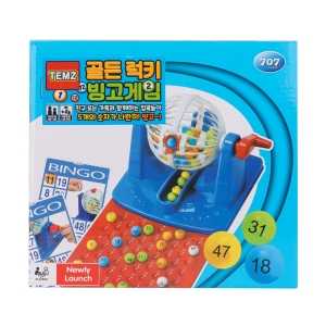바니랜드 골든 럭키 빙고게임 혼합색상