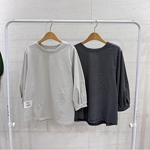 에잇컨셉 단가라 마미 스트라이프 티셔츠 C25I3FTS115BC0_이미지