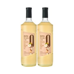 네이쳐티 ZERO 헤이즐넛시럽 1L (2개)_이미지