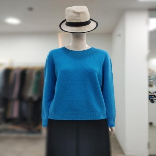 SI 세이브존04 라운드 울100% 기본 니트 SJU2129980BL 29833599 573391_29833599_이미지
