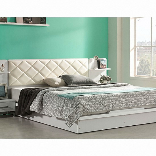 프렌지 FR686 가죽헤드 침대 D (7존독립스프링)_이미지