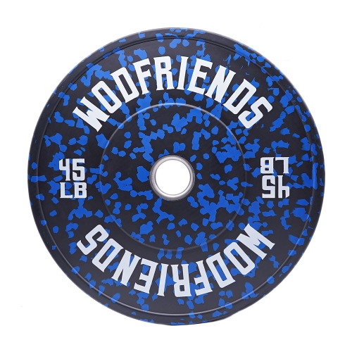 와드프렌즈 플렉 올림픽 범퍼 플레이트 (45LB, 2개)_이미지