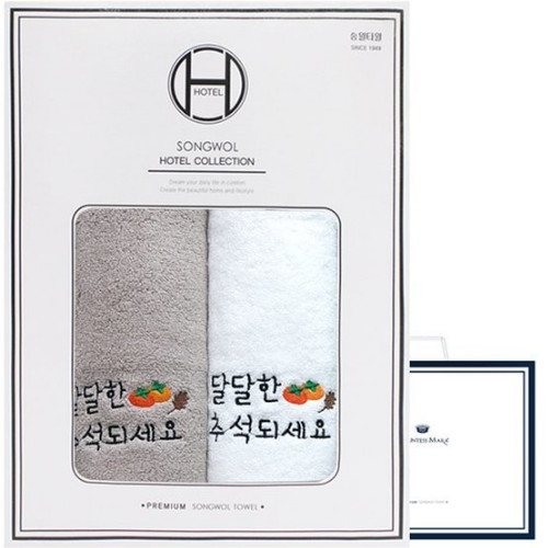 송월타월 달달한 추석 수건 선물세트 150g이미지입니다. 누르면 해당 게시물로 새창이동합니다.
