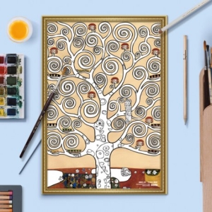 하하당 명화 도안 생명의 나무 10매 995109