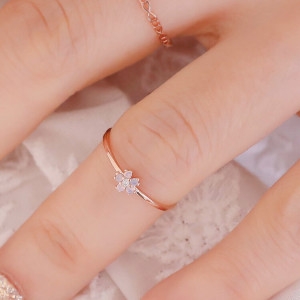 핸드메이드+쇼핑백/Fortuna/ Viviana 925 Silver Ring RR-60325