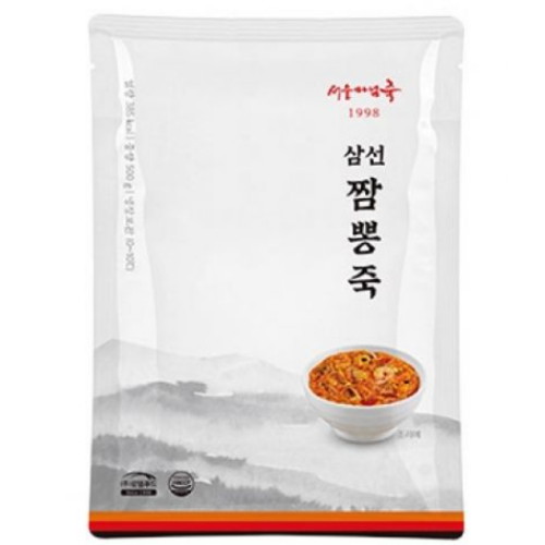 로뎀푸드 서울마님죽 삼선짬뽕죽 500g (3개)_이미지