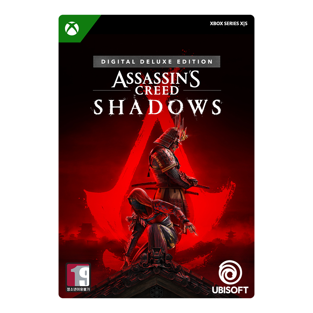  어쌔신 크리드: 섀도우스 한글판 XBOX Series, 디럭스/다운로드코드