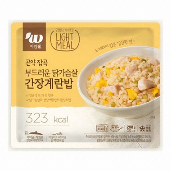 곤약잡곡 부드러운 닭가슴살 간장계란밥 200g