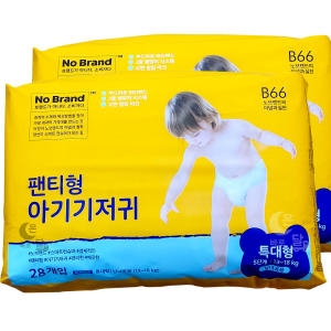 노브랜드 아기기저귀 팬티형 특대형-공용 (56매)_이미지