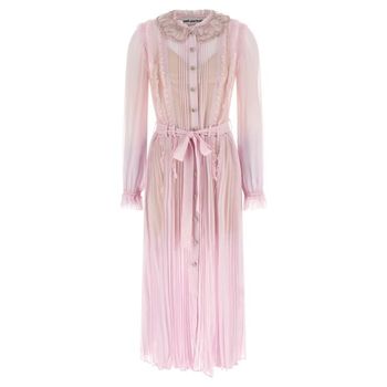 핑크 미디 원피스 148825410