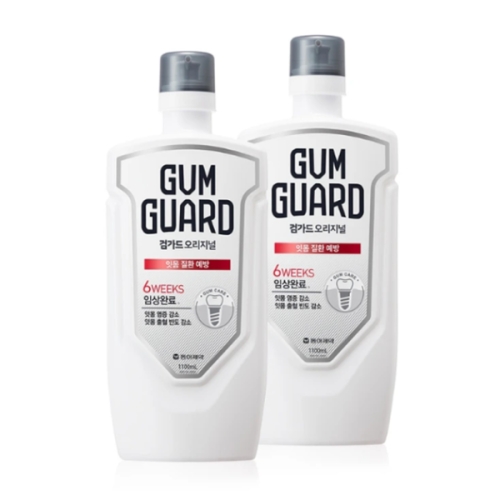 동아제약 가그린 검가드 오리지널 1100ml (2개)