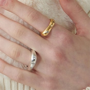 Gold milky way ring_HL12