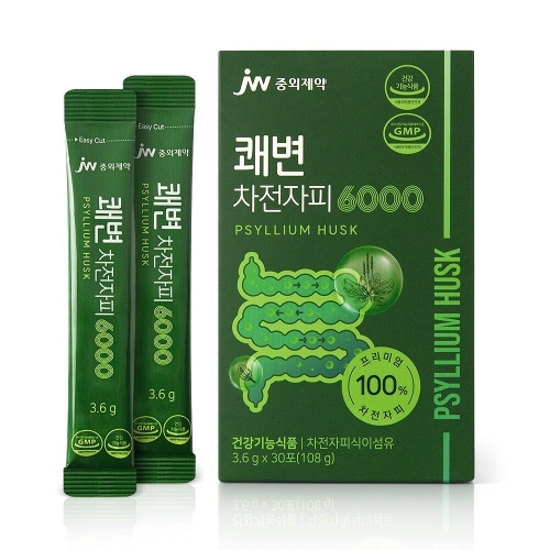  JW중외제약 쾌변 차전자피환 6000 30포 [1개]