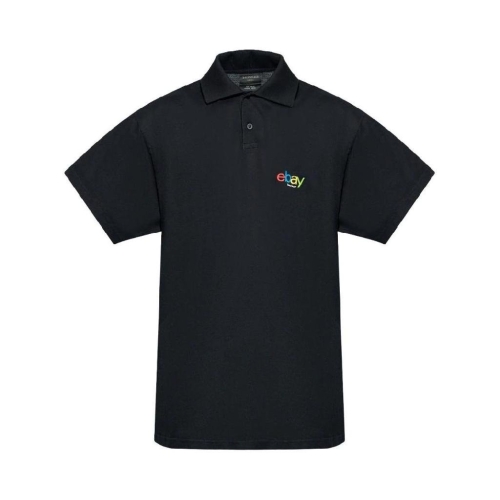발렌시아가 x eBay cotton polo shirt 817418TRVD5 T