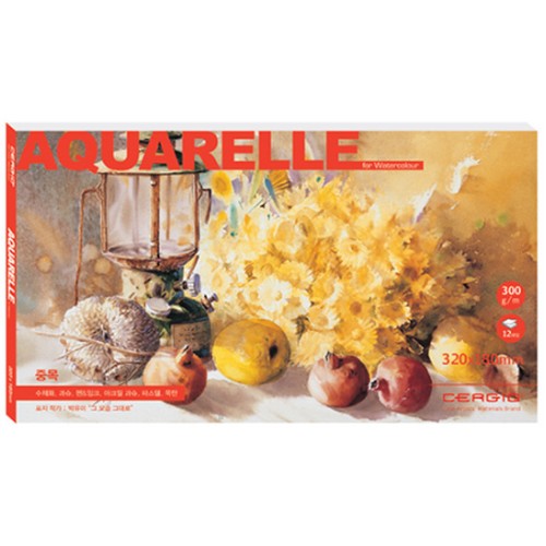 세르지오 아쿠아렐 수채패드 300g (250x250mm)_이미지
