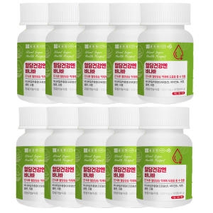 종근당건강 혈당건강엔 바나바 500mg 90정 (10개)