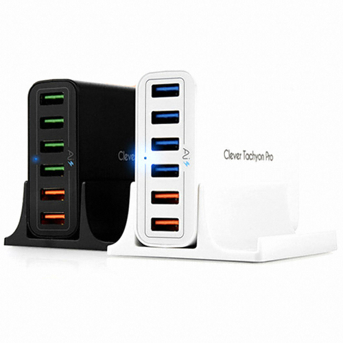 바이퍼럭스 클레버 타키온 프로 65W 3A 6포트 충전기 CTM-02