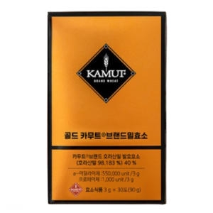 코스팜 그레인온 골드 카무트 브랜드밀 효소 3g 30포 (1개)