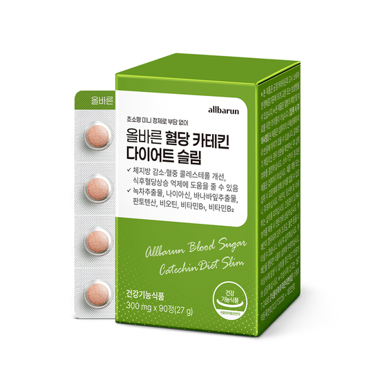올바른 올바른 혈당 카테킨 다이어트 슬림 90정 (1개)