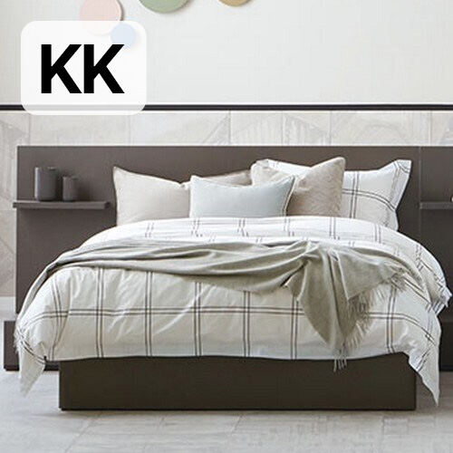 시몬스 D2178A 침대 KK 레귤러 타입 (바이브)_이미지