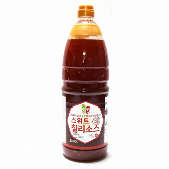 (주)청우식품 첫맛 스위트 칠리소스 2.05kg (1개)