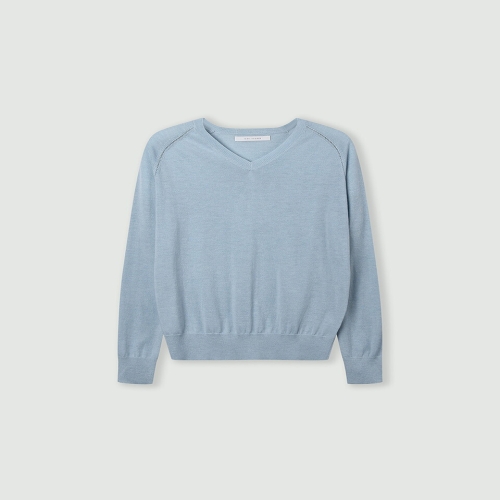 코인코즈 V넥 데일리 니트_CC6SP667_이미지
