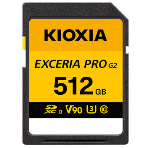 키오시아 SD UHS-II EXCERIA PRO G2 V90 (512GB)