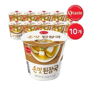 태경농산 오테이스트 손맛 된장국 5.9g (10개)_이미지