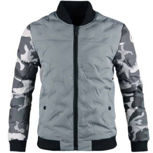 루센(LUSEN) 카모플라쥬 밀리터리 블루종 점퍼 BLU20W806