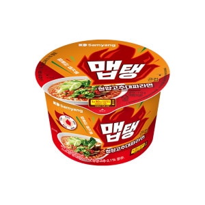 삼양식품 맵탱 청양고추대파라면 큰컵 110g (5개)_이미지