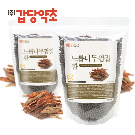 갑당약초 느릅나무껍질환 600g (1개)