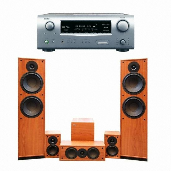 야모 S418HCS(SUB200) + 데논 AV리시버 (AVR-1708)_이미지