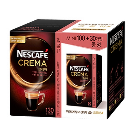네슬레 네스카페 수프리모 크레마 인텐소 아메리카노 미니 130T (4개)