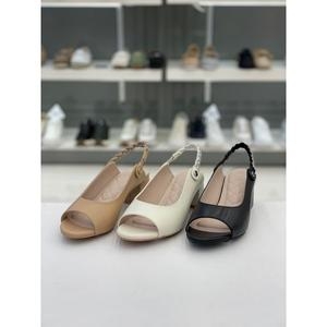 경량 쿠션 토오픈 투웨이 슬링백 여성 샌들 LCWW40U526