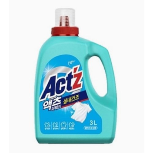 액츠 퍼펙트 실내건조 드럼용 3L (4개)_이미지