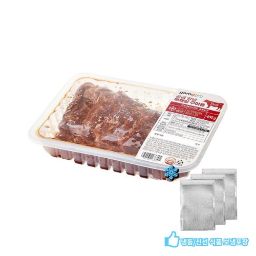 위너스푸드 곰곰 양념 부채살 구이용 400g (1개)_이미지