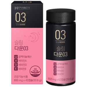 한미생활건강 슬림다운 03 800mg 42캡슐이미지입니다. 누르면 해당 게시물로 새창이동합니다.