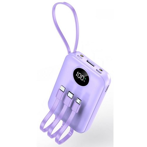 리베타 4in1 케이블 일체형 보조배터리 RYBETA-230904 10000mAh 해외구매_이미지