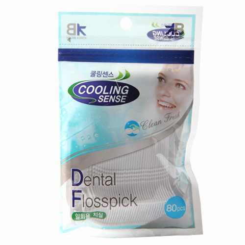 케이비 쿨링센스 일회용 치실 (1팩)_이미지