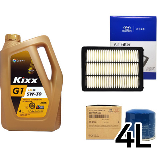 GS칼텍스 킥스 G1 5W30 + 순정필터 올뉴스포티지QL 2.0 가솔린
