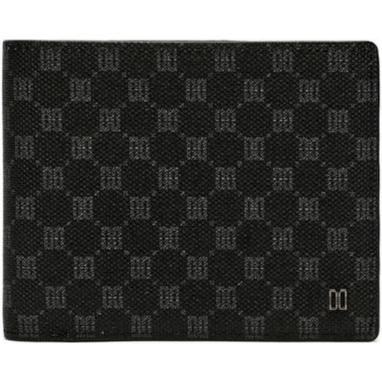 닥스 가죽 DD 패턴 반지갑 DBWA9E123BK