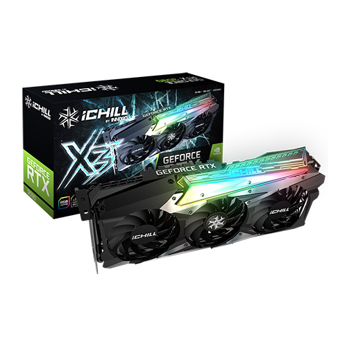 INNO3D iChiLL 지포스 RTX 3090 D6X 24GB X3