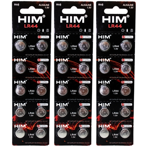 HIM ㅤ알카라인 LR44 (30알)_이미지