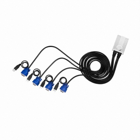강원전자 NETmate 일체형 USB KVM 4:1 스위치 OC-64U