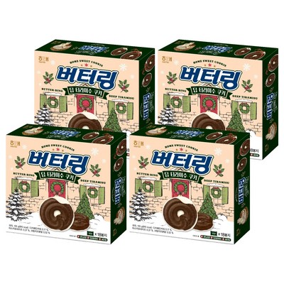 해태제과 버터링딥 티라미수 155g (4개)