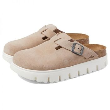 우먼 보스턴 청키 플랫폼 클로그 웜 샌드 11333642 154131960