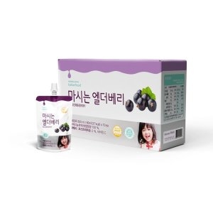 베베푸드 마시는 엘더베리 80ml (10개)