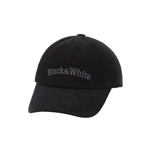 마크앤로나 코듀로이 기본 볼캡 8416GBAC_BLACK_이미지