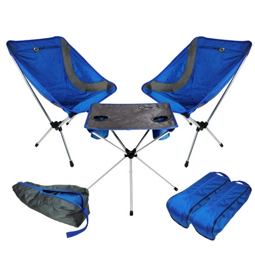 캠프365 초경량 포탈 체어 세트 (체어2개+테이블)_이미지