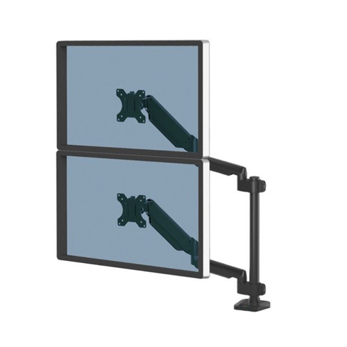 펠로우즈 플래티넘 수직 듀얼 모니터암